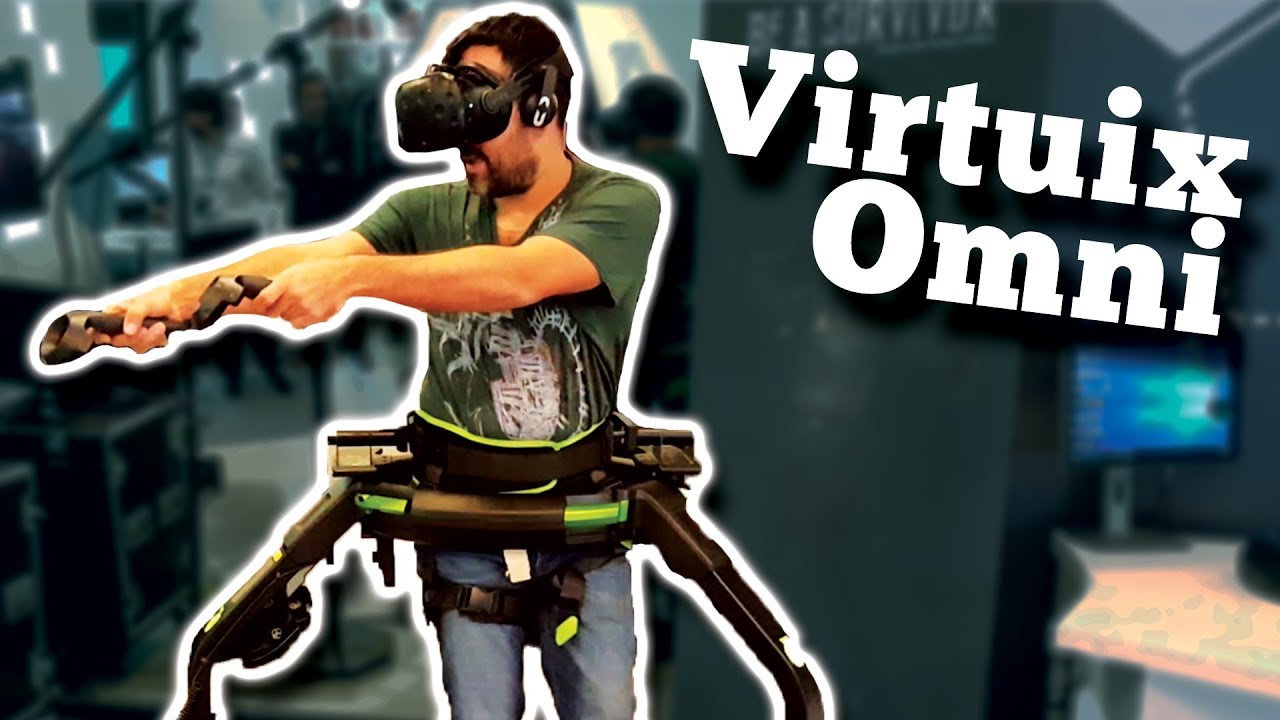 PROBANDO VIRTUIX OMNI | Plataforma de Realidad Virtual (Espacio Fundación Madrid)