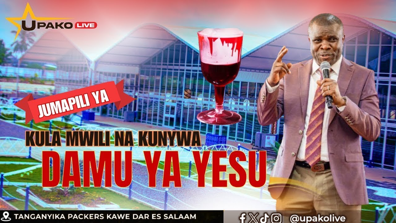 🔴#LIVE : KONGAMANO KUBWA LA  BARAKA , KULA MWILI NA KUNYWA DAMU YA YESU NA MTUME BONIFACE MWAMPOSA