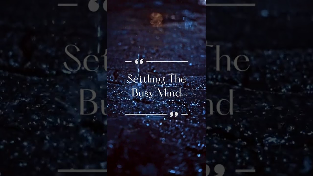 Успокоение беспокойного ума – Сессия 1 из 3 | Успокойте аналитический ум и обретите внутреннее сп...