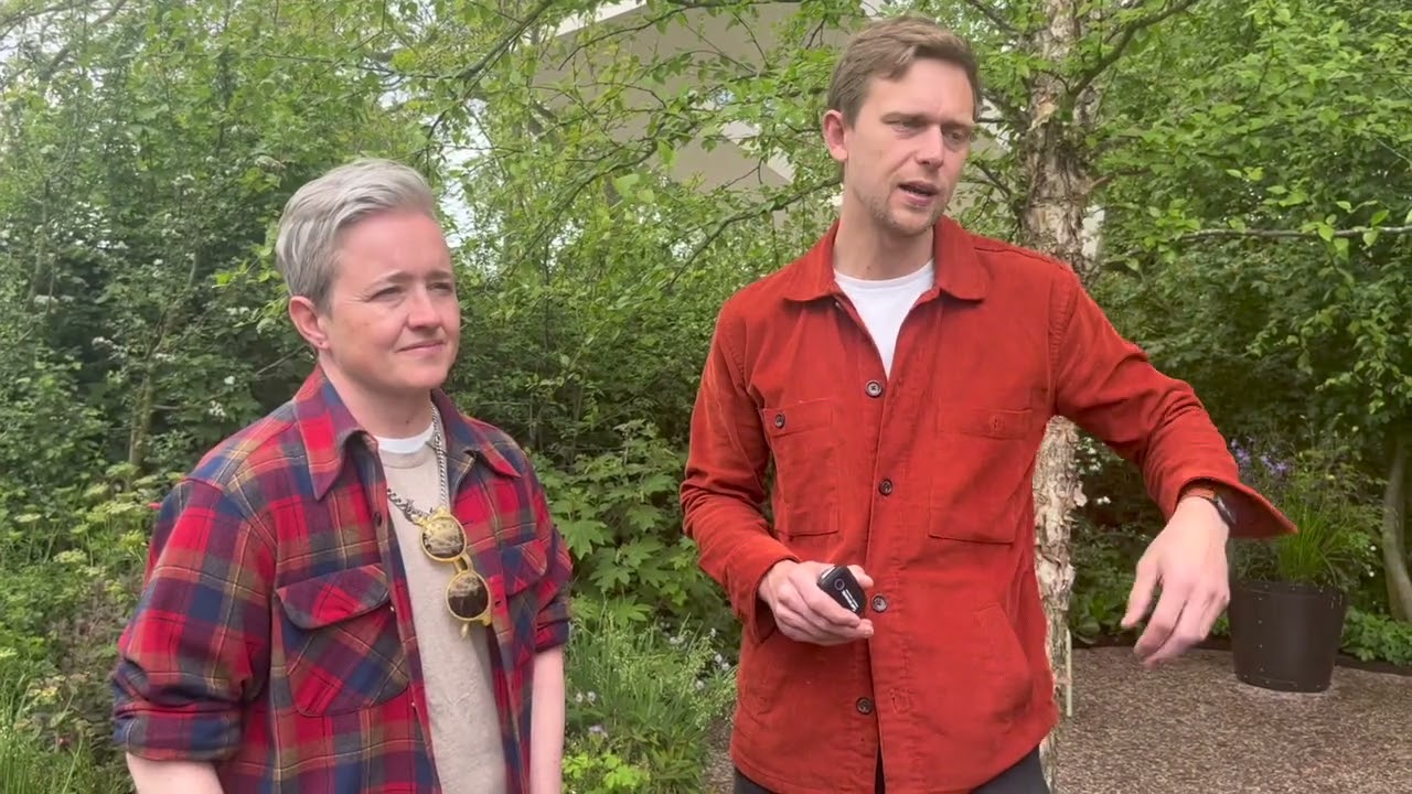 Charlotte Harris and Hugo Bugg on their Best In Show Chelsea Flower Show Garden 2023