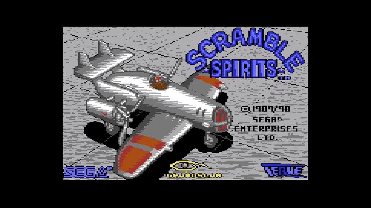 Commodore 64 Longplay [310] Scramble Spirits (EU)