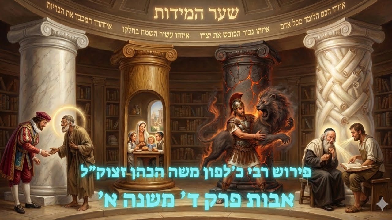 אמת ודמיונות על חכמה, גבורה, עושר וכבוד... - אבות ד א