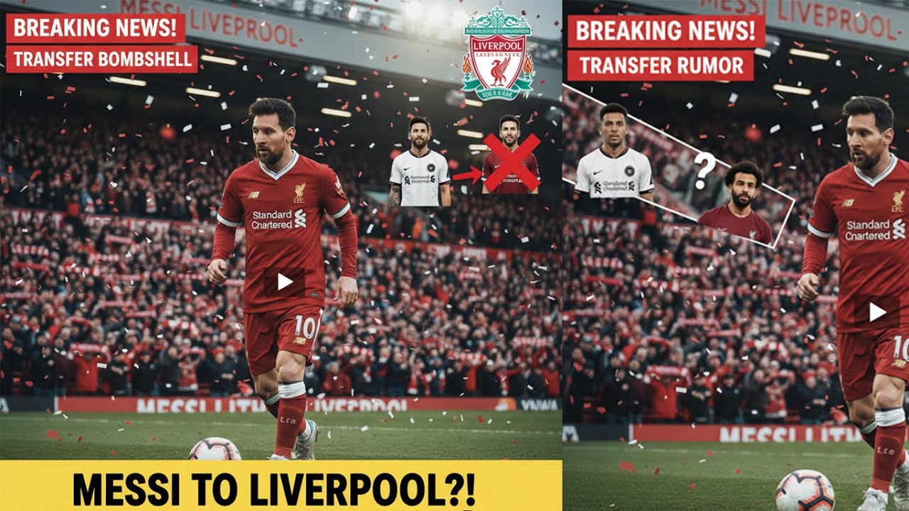 🔴Lionel Messi Digoda Liverpool untuk Bergabung⁉️