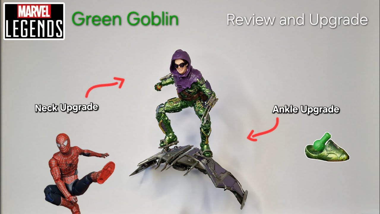 Review and Upgrade of Green Goblin - Marvel Legends Spider-Man No Way Home