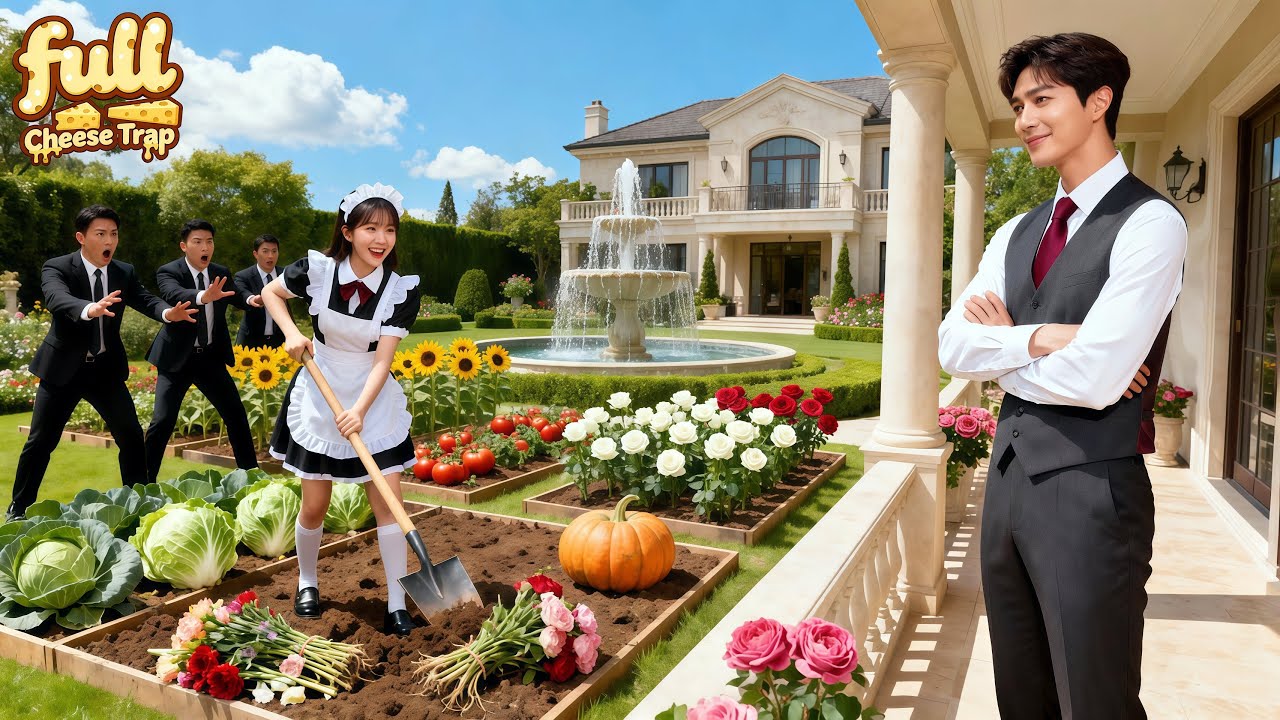 Poor Girl Turned CEO's Fancy Garden Into Veggies!But He Wasn’T Mad And Fell For Her Cuteness!