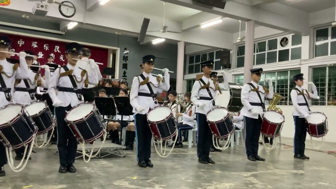 南华华中军乐队第43届结业典礼（九）