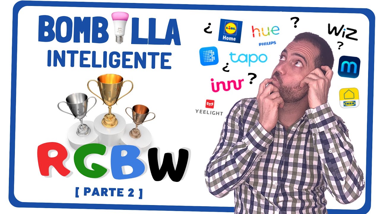 🔝🔟 BOMBILLAS INTELIGENTES RGBW de 2023: la COMPARATIVA DEFINITIVA  [PARTE 2. Consumo⚡Temperatura🌡️]