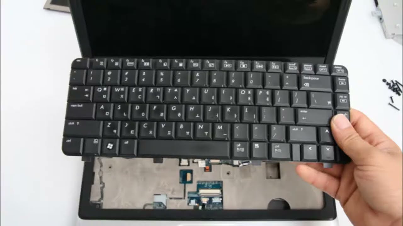 HP Presario CQ40 노트북 분해(Laptop disassembly)