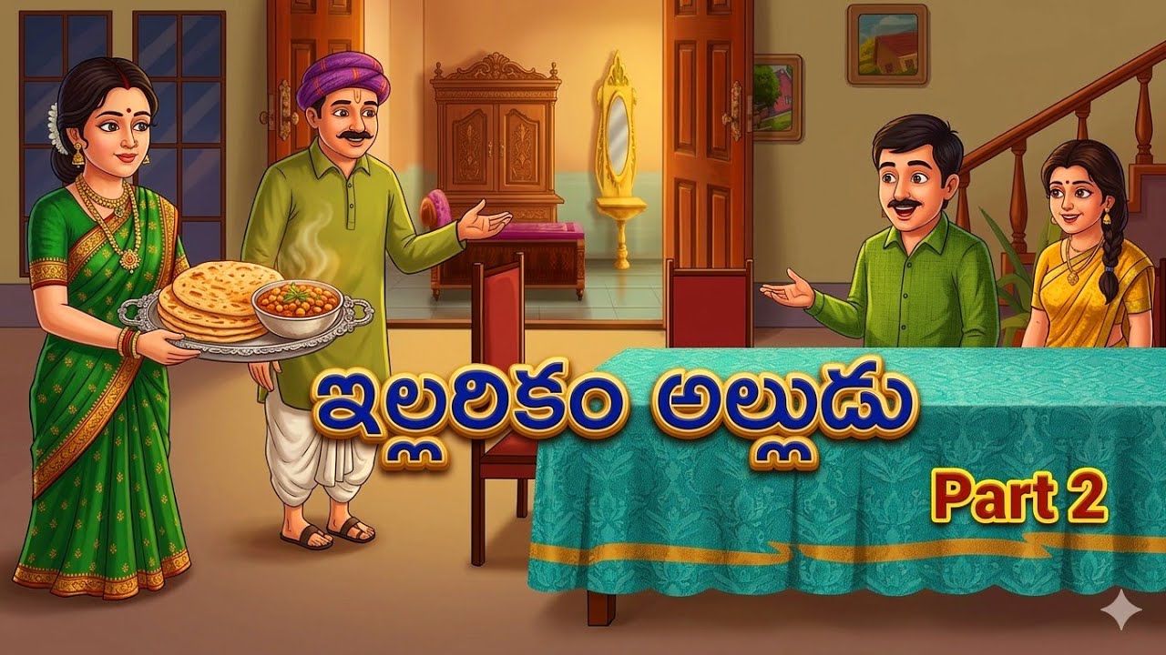 Telugu stories - ఇల్లరికం అల్లుడు 2 - Telugu family drama - Telugu kadhalu