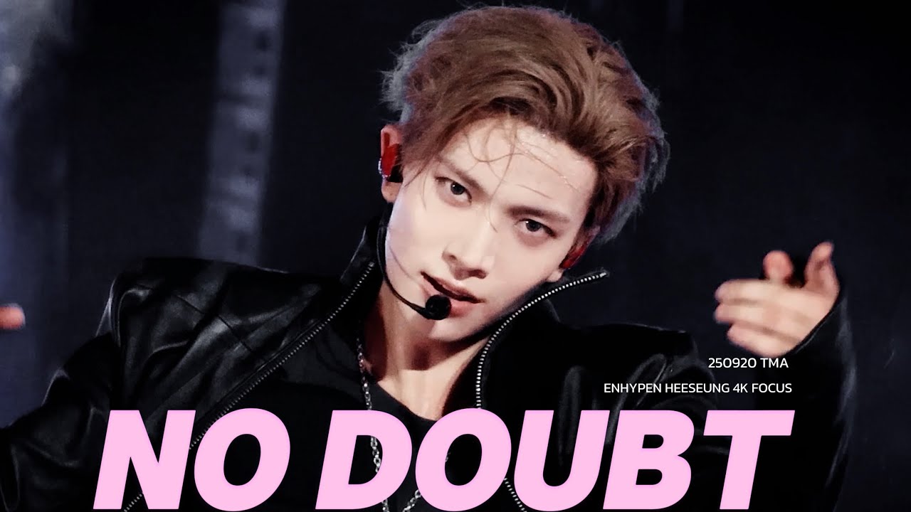 250920 TMA ENHYPEN HEESEUNG 'No Doubt' 엔하이픈 희승 직캠 - 4K FOCUS 2 FANCAMS