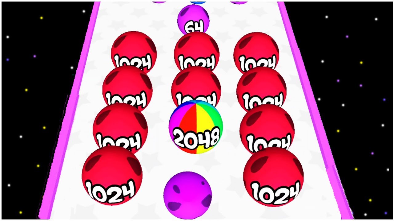 Ball 2048 Run Dancing Ball Fun (Beta) - Gameplay Walkthrough - Levels 31-50