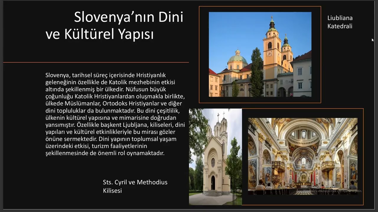 Slovenya-Dini hassasiyetlerin destinasyon terchileri üzerindeki rolü