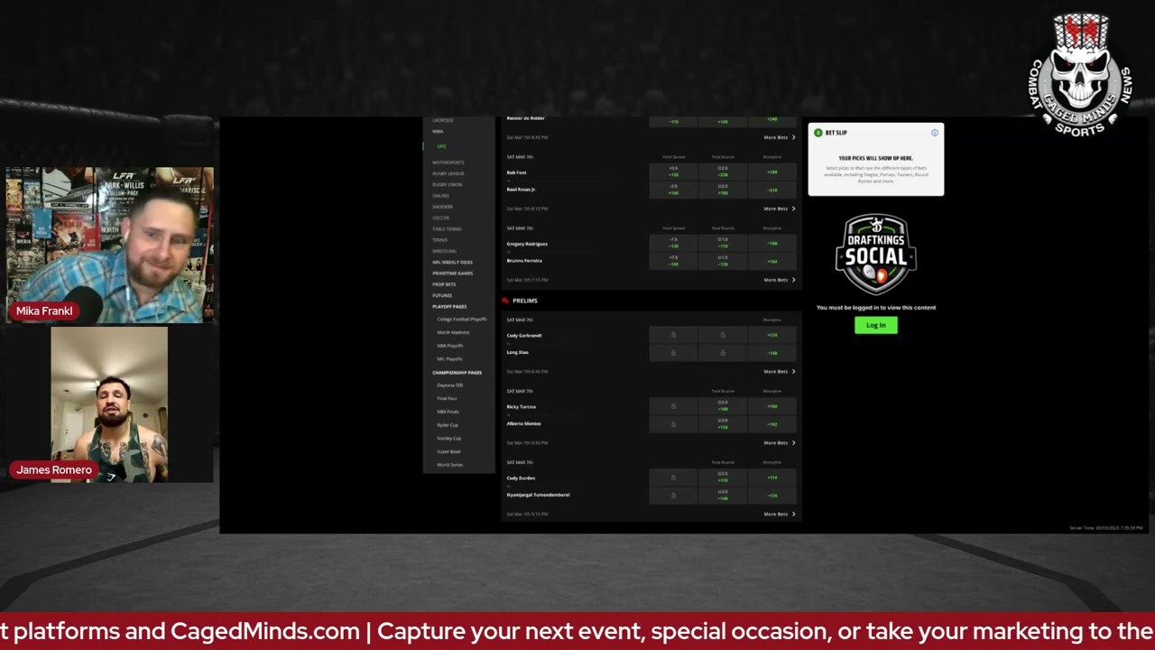 James Romero #UFC326 Picks & Bets