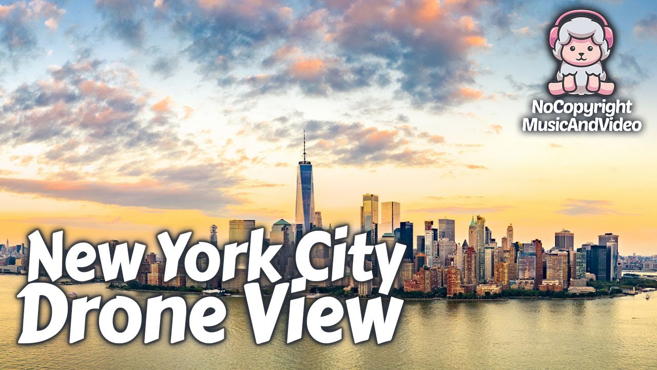 ( USA) New York City Drone View [4K]