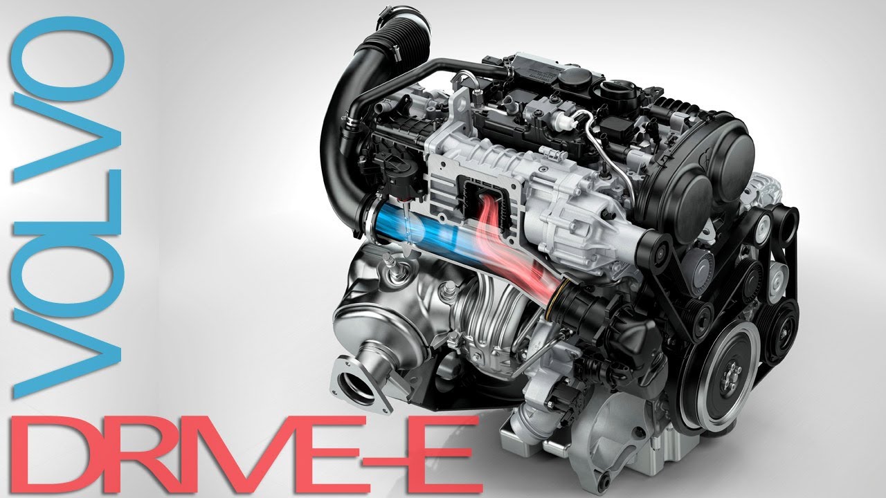 NEW Volvo Drive-E Powertrains -- Efficient Driving Pleasure