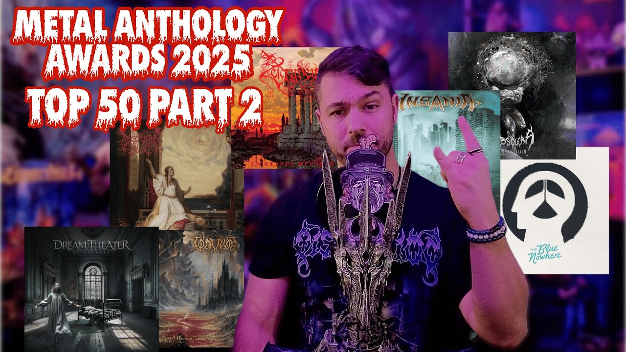 Best Metal Albums 2025 - Top 50 Metal Anthology Awards Part 2