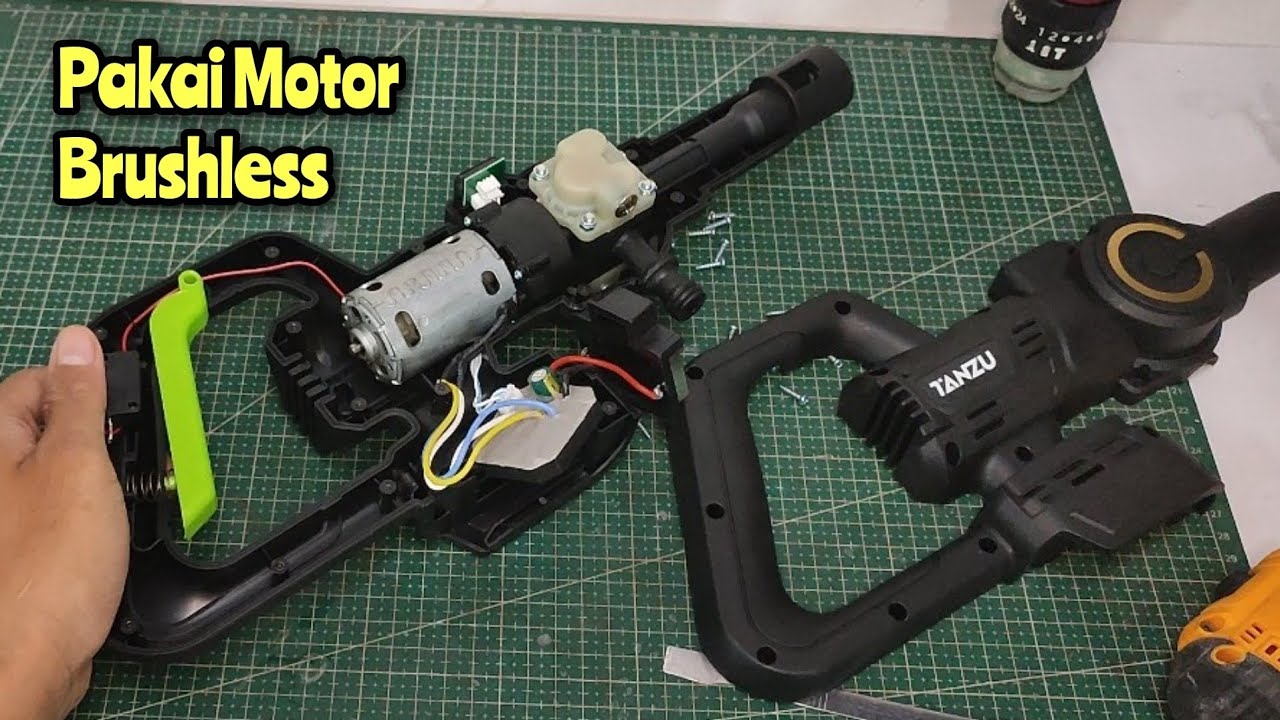 Bongkar Cordless Jet Cleaner Tanzu Brushless 21v LXT