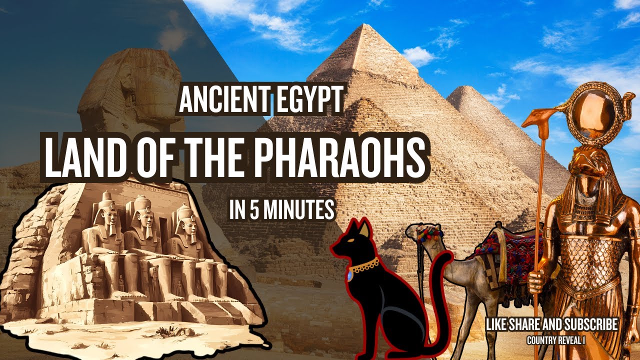 Ancient Egypt: The Land of the Pharaohs #AncientEgypt #LandOfThePharaohs #discoveregypt#Pharaohs