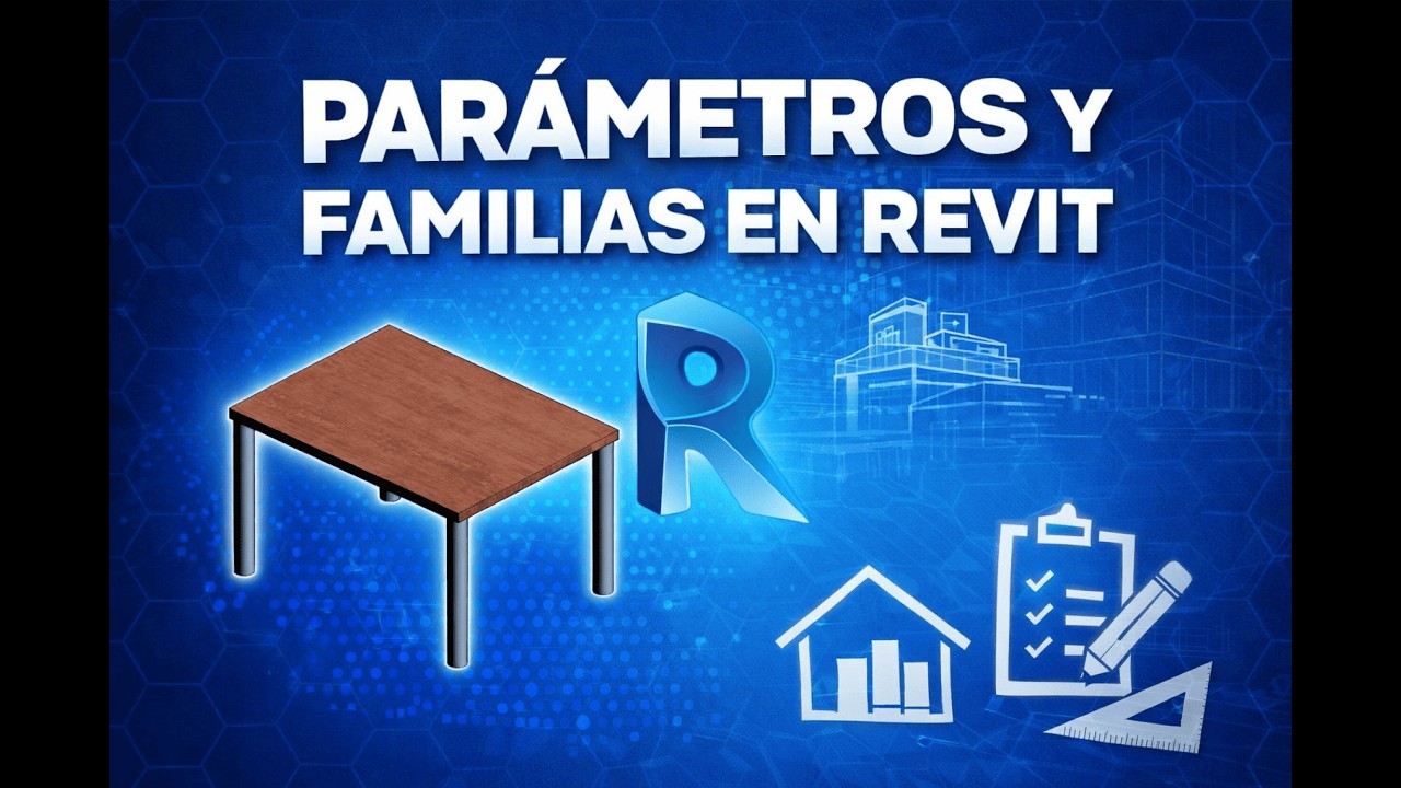 Familia y parámetros de Revit. Mesa paramétrica.