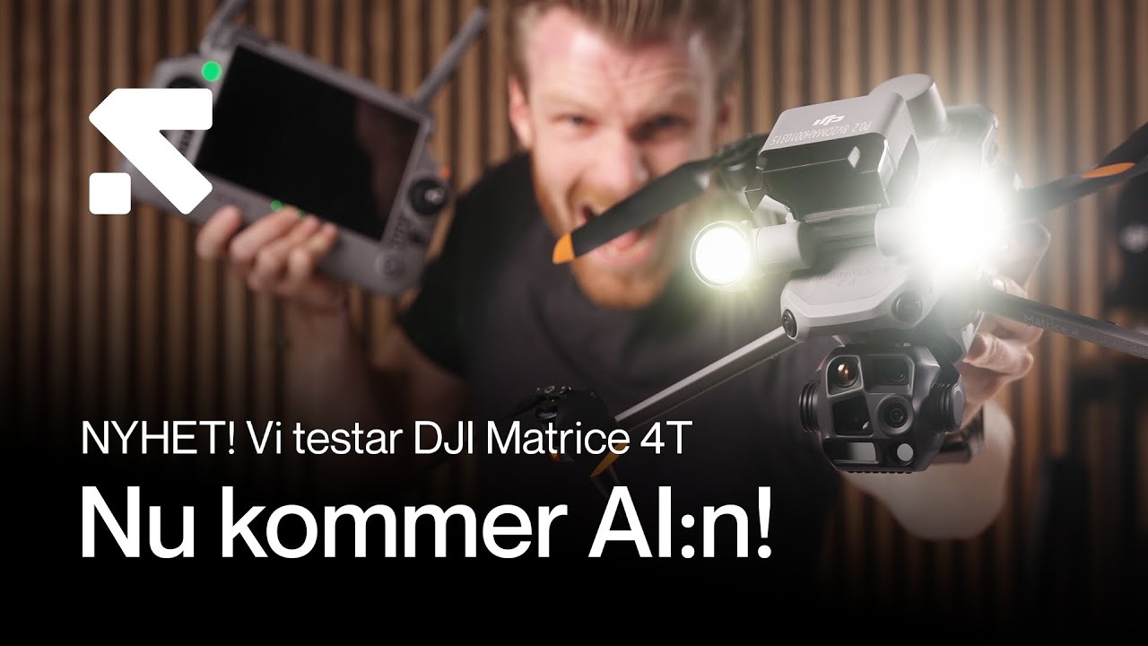 DJI Matrice 4T | Nästa generations Enterprise-drönare!