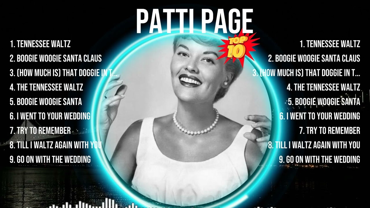 patti page Greatest Hits ~ Top 10 Best Songs To Listen in 2024
