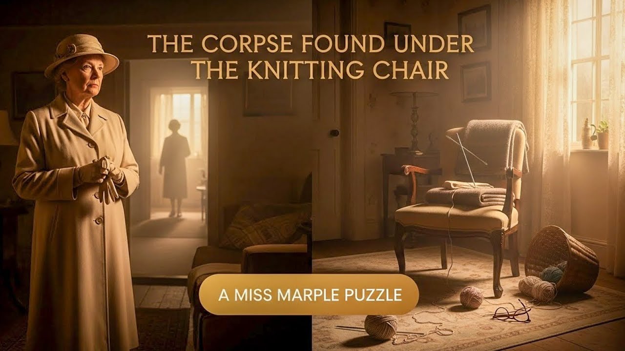 The Corpse Found Under the Knitting Chair | A Miss Marple Puzzle