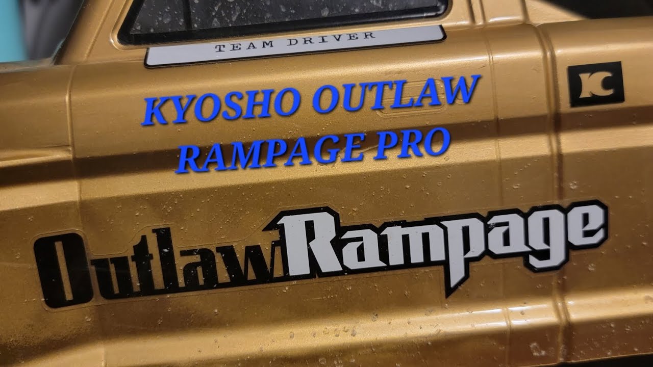 Kyosho Outlaw Rampage Pro trophy truck Honest Review.