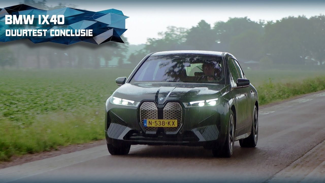 BMW iX DUURTEST EINDVIDEO, 23485 km in de xDrive40