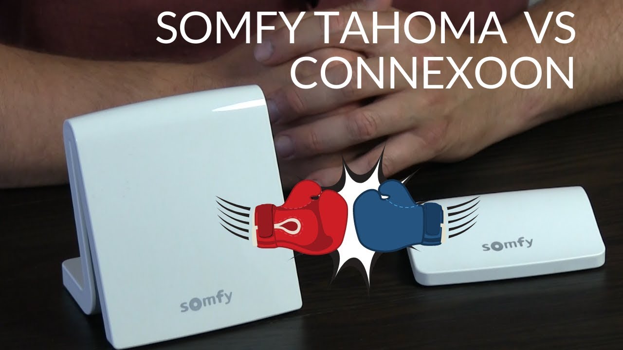 Somfy Tahoma of Connexoon - wat zijn de verschillen en wat is de beste keuze