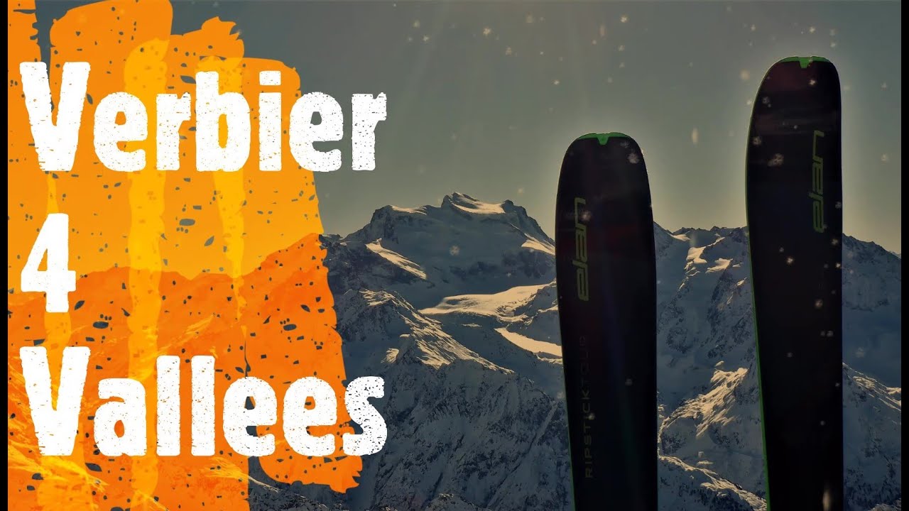VERBIER 4 Vallees steep(ish) skiing - MONT FORT