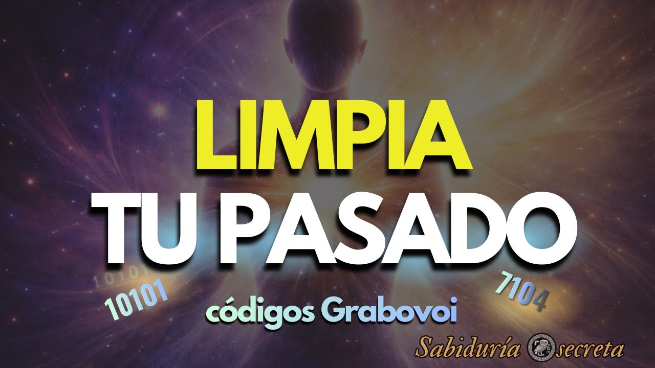 meditación GRABOVOI ✨Frecuencias Numéricas Limpia tu Pasado y Prepara tu Energía