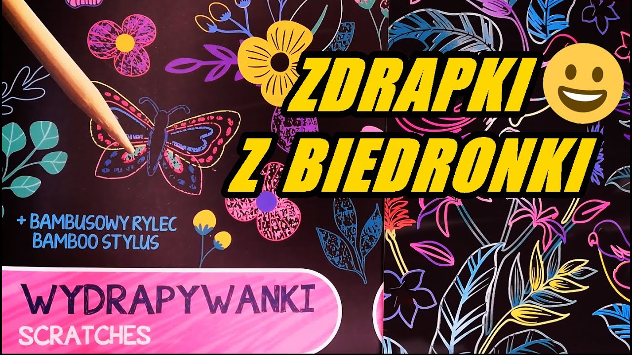 ZDRAPKI Z BIEDRONKI 🐞😄 DRAPIEMY WYDRAPYWANKI 😄♥️
