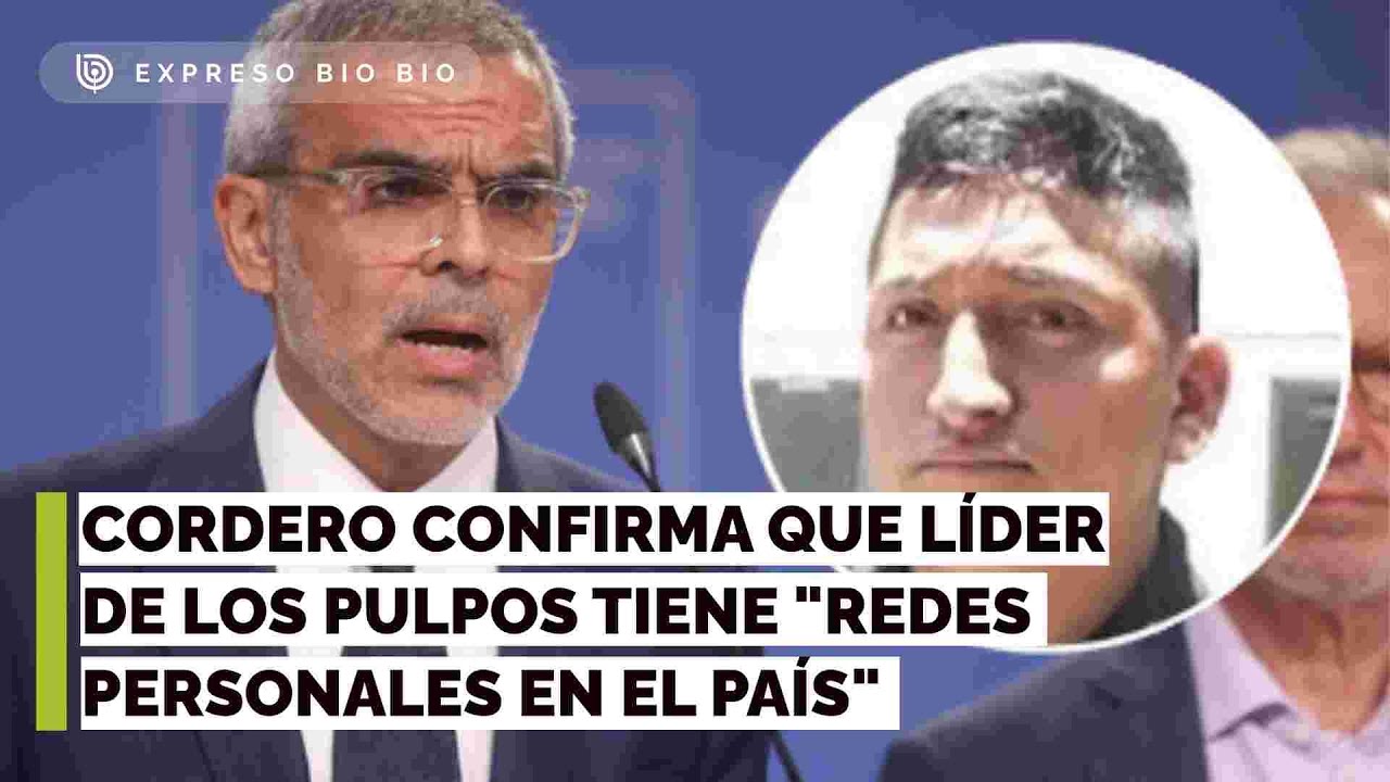 Cordero confirma que líder de Los Pulpos tiene 