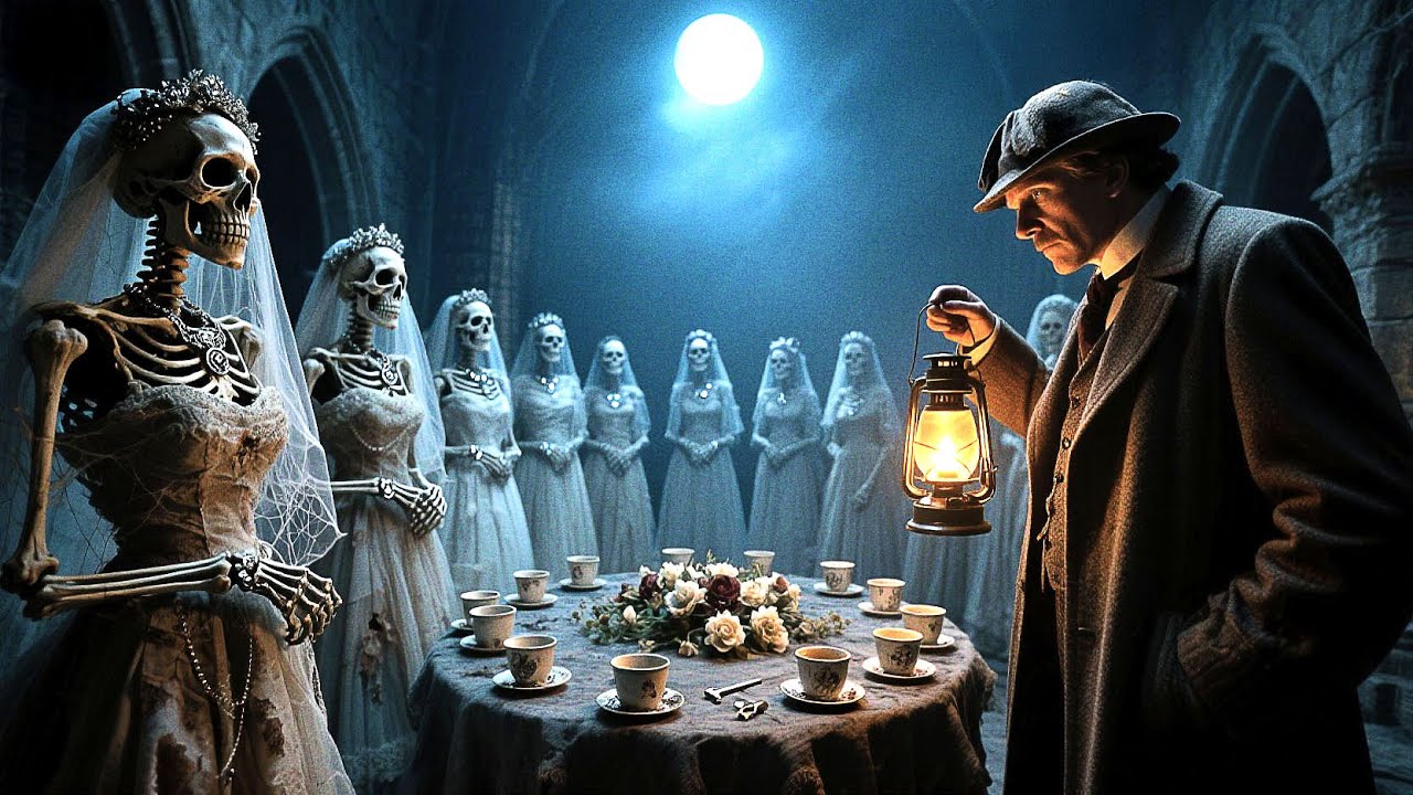 1893 Sherlock Holmes a makabrózní příběh Bílé Paní — zámek Karlštejn zazděný s 34 nevěstami v kryptě
