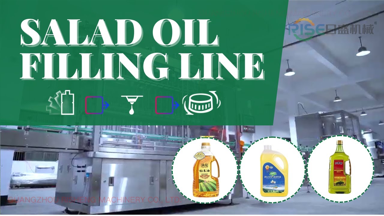 SALAD OIL FILLING LINE | OIL FILLING MACHINE |AUTOMATIC FILLING CAPPING MACHINE MANUFACTURER