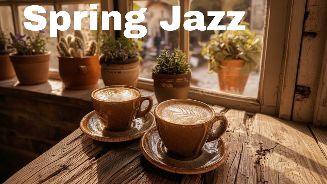Happy February 🎶Delicate spring Morning coffee jazz☕bossa Nova piano Music for Stress Relief