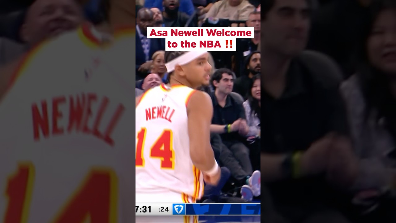 Rookie makes his first 2 shots in the league!! 