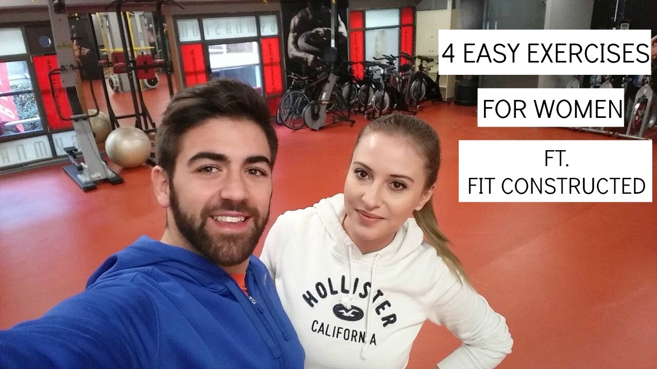 4 EASY EXERCISES FOR WOMEN (ABS,HIPS) FT FIT CONSTRUCTED | artemis samara