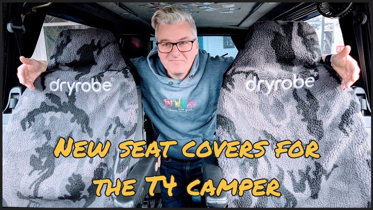 Fitting Dryrobe seat covers to my T4 camper captain seats