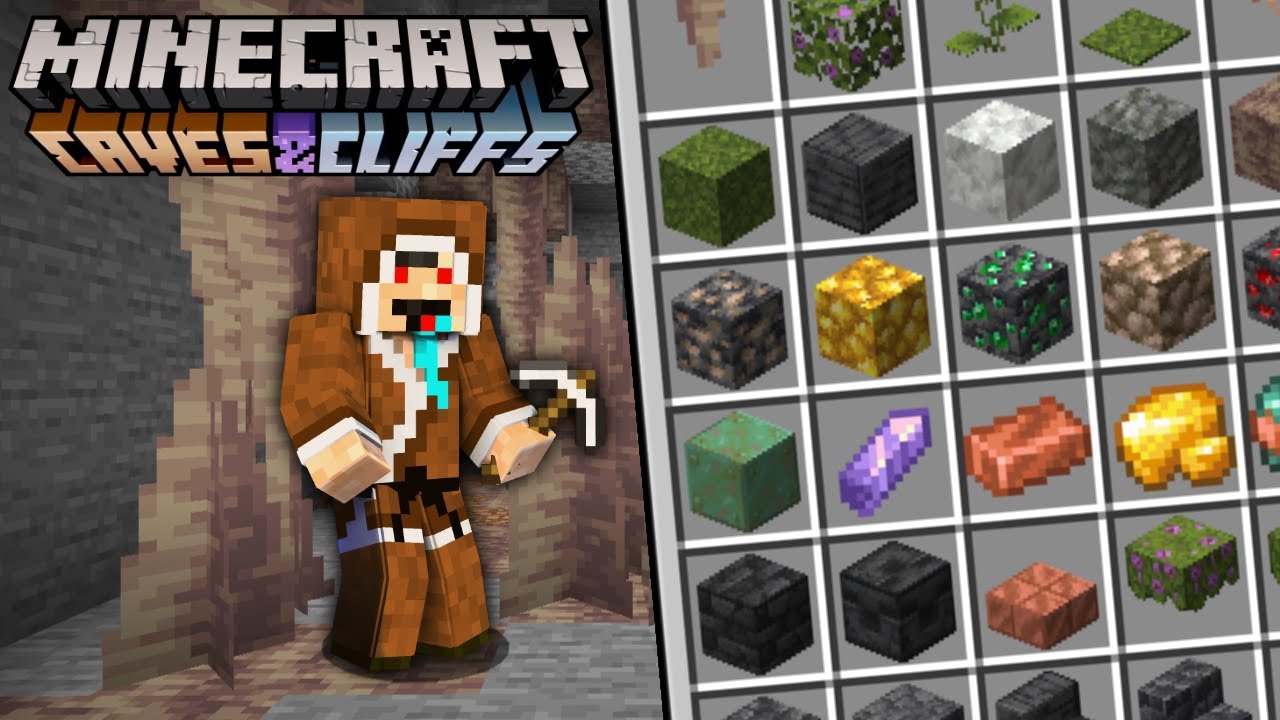 MY FIRST REACTION TO MINECRAFT 1.17 SURVIVAL