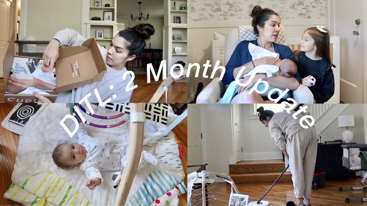 DITL: Two Month Baby Update / Lovevery Unboxing / Morning Drop Off