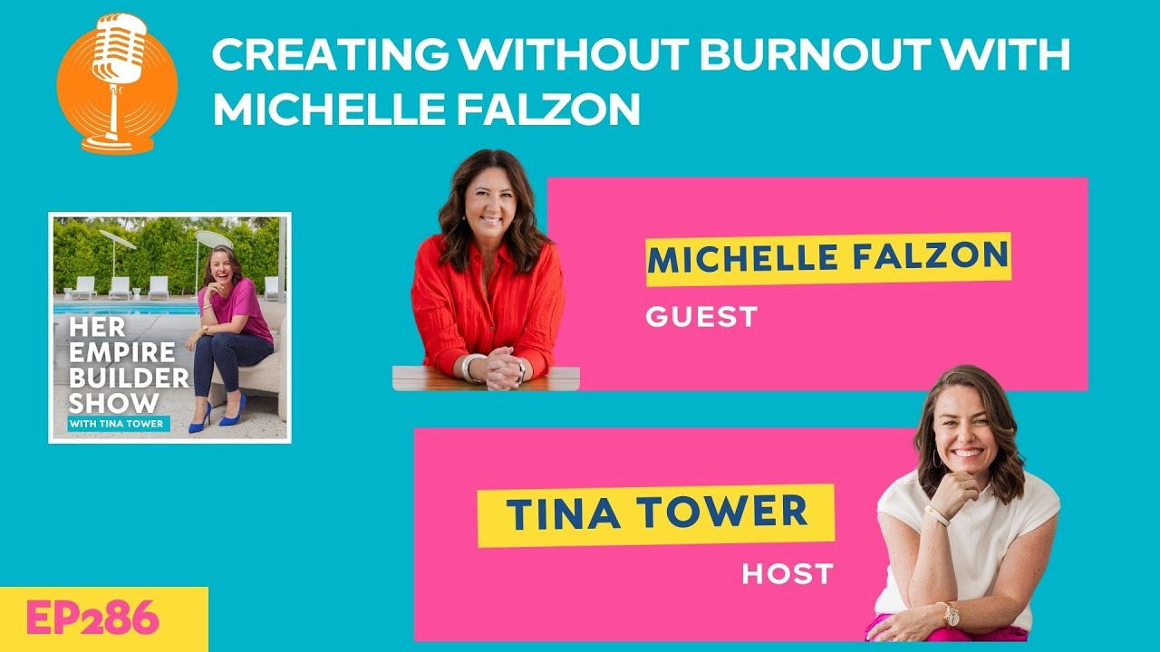 Creating Without Burnout with Michelle Falzon