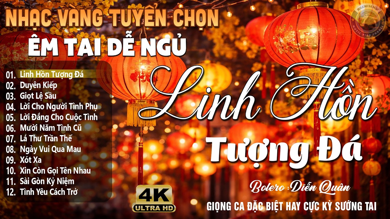 Linh Hồn Tượng Đá ➤Lk Nhạc Vàng Xưa DIỄN QUÂN Cực Êm Tai | Ca Nhạc Trữ Tình Bolero Hay Nhất Hiện Nay