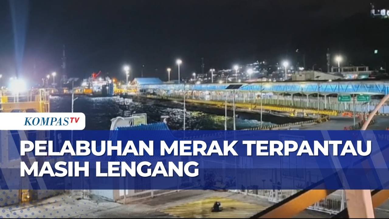 Libur Nataru, Arus Mudik di Pelabuhan Merak Masih Lengang