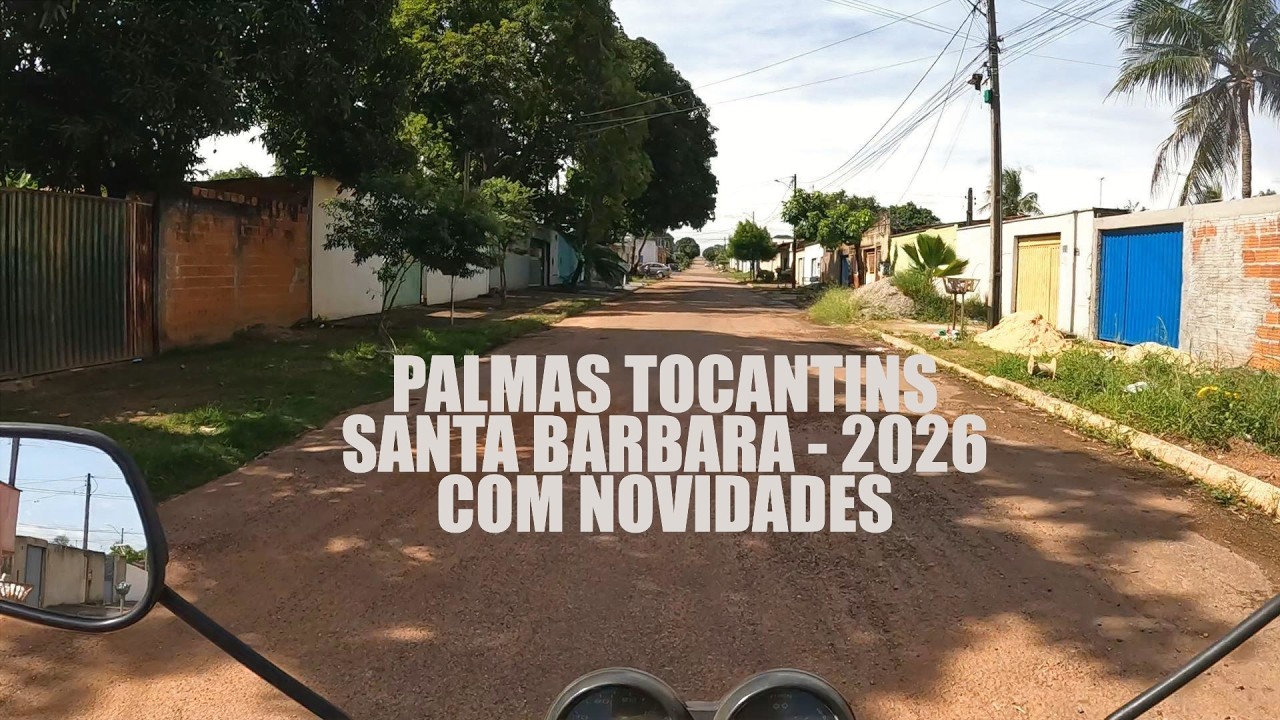 PALMAS TOCANTINS - SANTA BÁRBARA - 2026