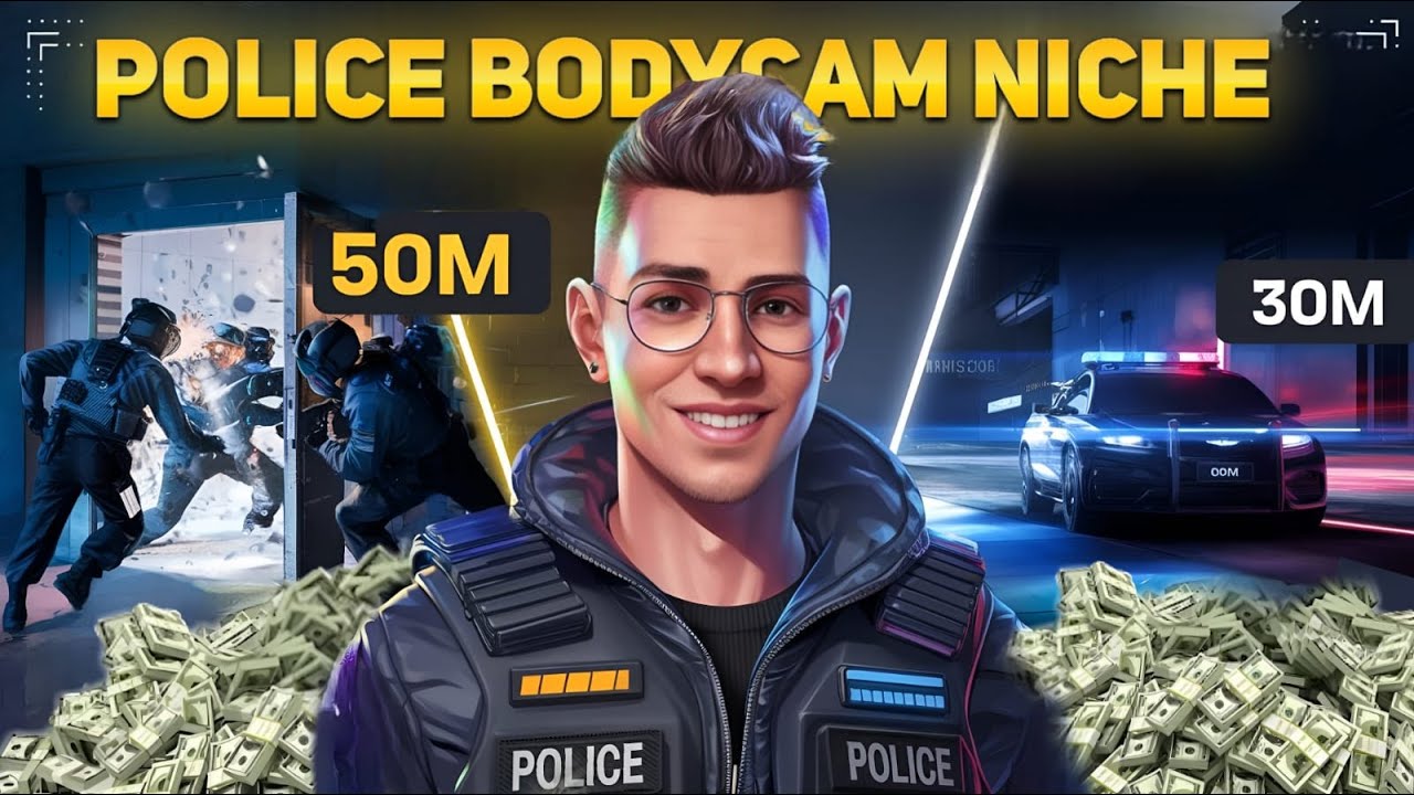 How to Build a Viral Police Body Cam Channel and Earn $500/Day!
