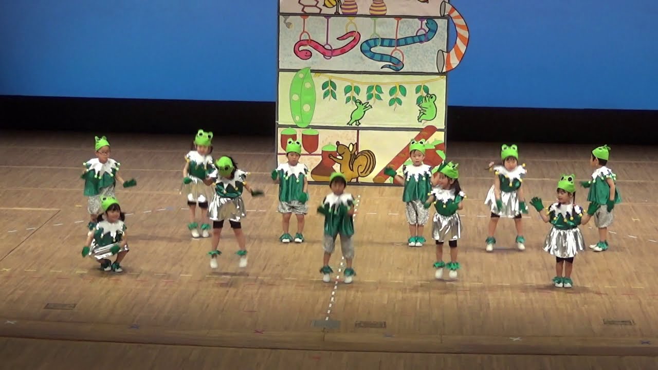 令和2年度　朝日塾幼稚園生活発表会　年中児遊戯