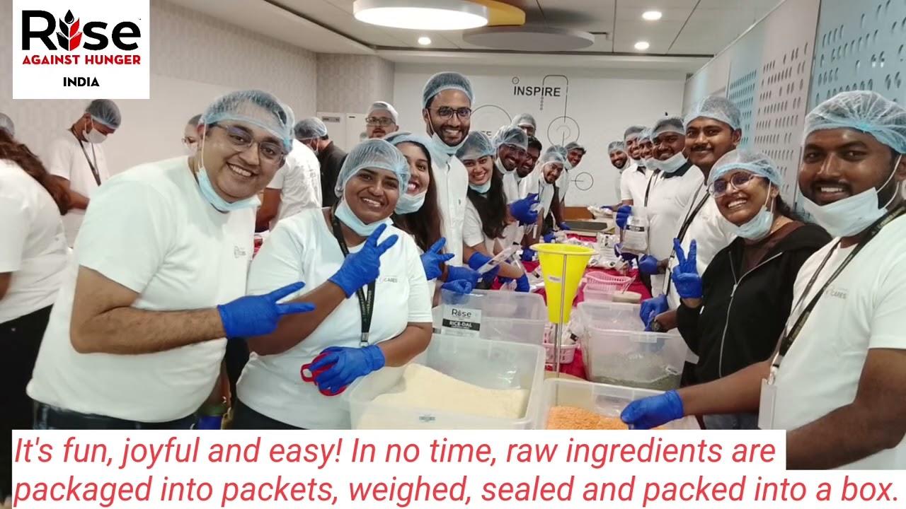 The Rise Against Hunger India Volunteering Experience 