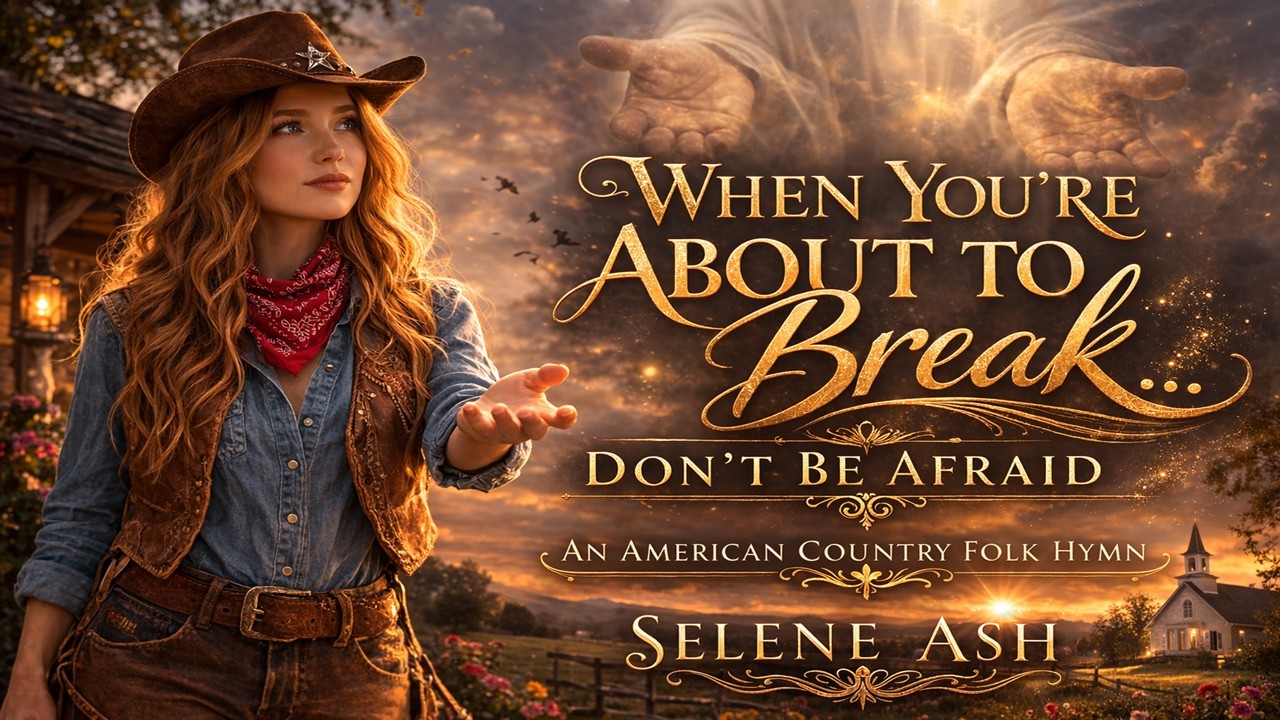 🎵 When You’re About To Break… Don’t Be Afraid | A Country Folk Hymn | Selene Ash