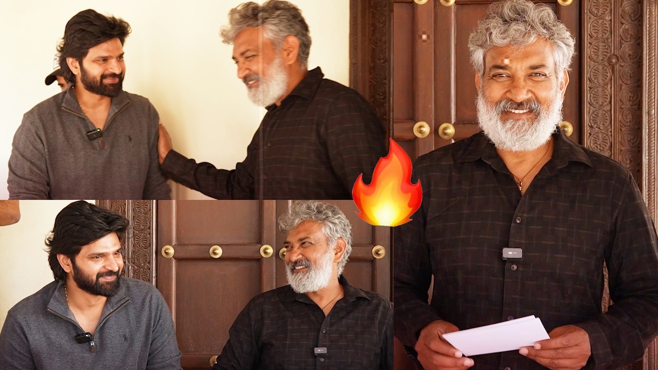 Director SS Rajamouli launched the teaser of Sree Vishnu's 'Mrithyunjay' movie|Varanasi|Mahesh Babu